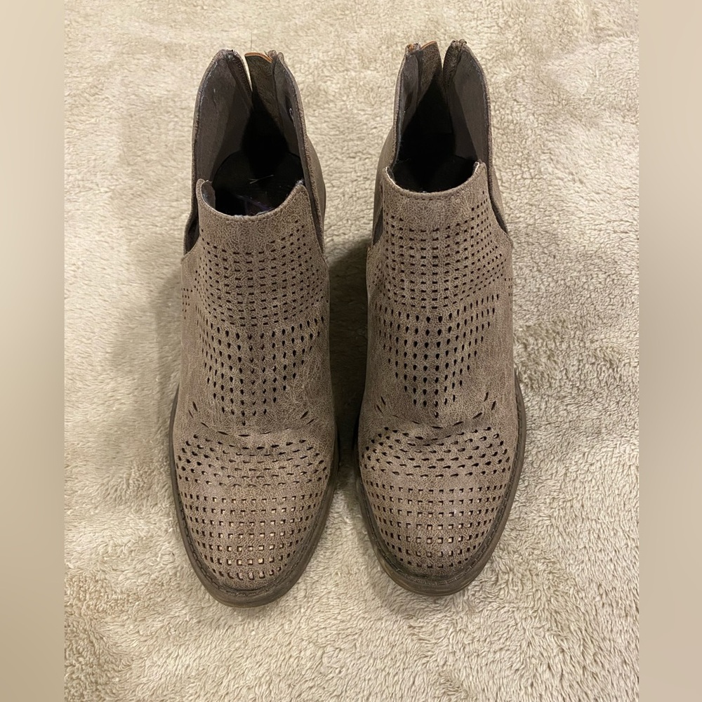 Blowfish Heeled Ankle Boots